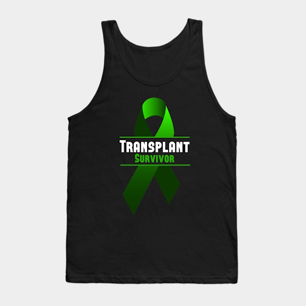 Transplant Survivor Tank Top by Color Fluffy